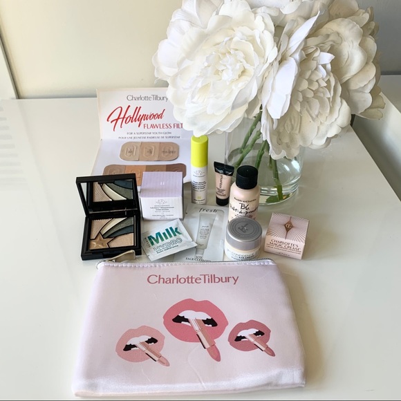 Charlotte Tilbury Other - Charlotte Tilbury Makeup Bag w/ Luxe Samples